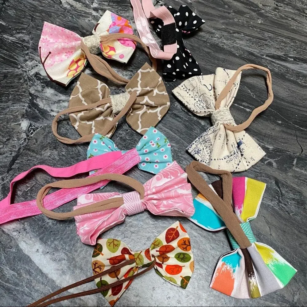 Lot of 8 headbands